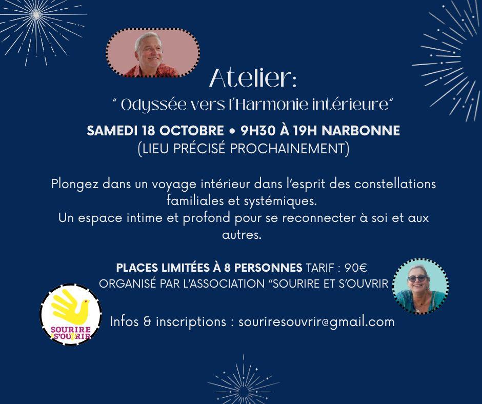 Atelier odyssee vers l harmonie interieure