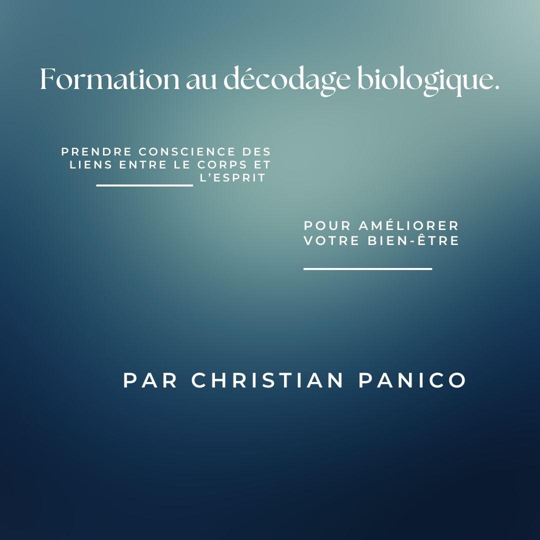 Formation au decodage bio logique par christian panico