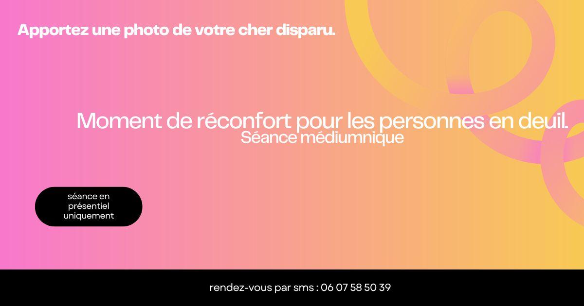 Moment de reconfort pour les personnes en deuil 1